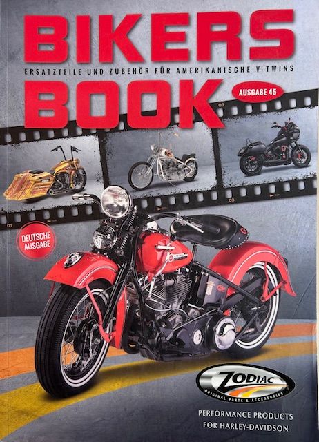 Katalog Parts Zodiac Ride Inn OLHB Harley Davidson Parts Ersatzteile Ausgabe 45. 2024 2025 2026jpg